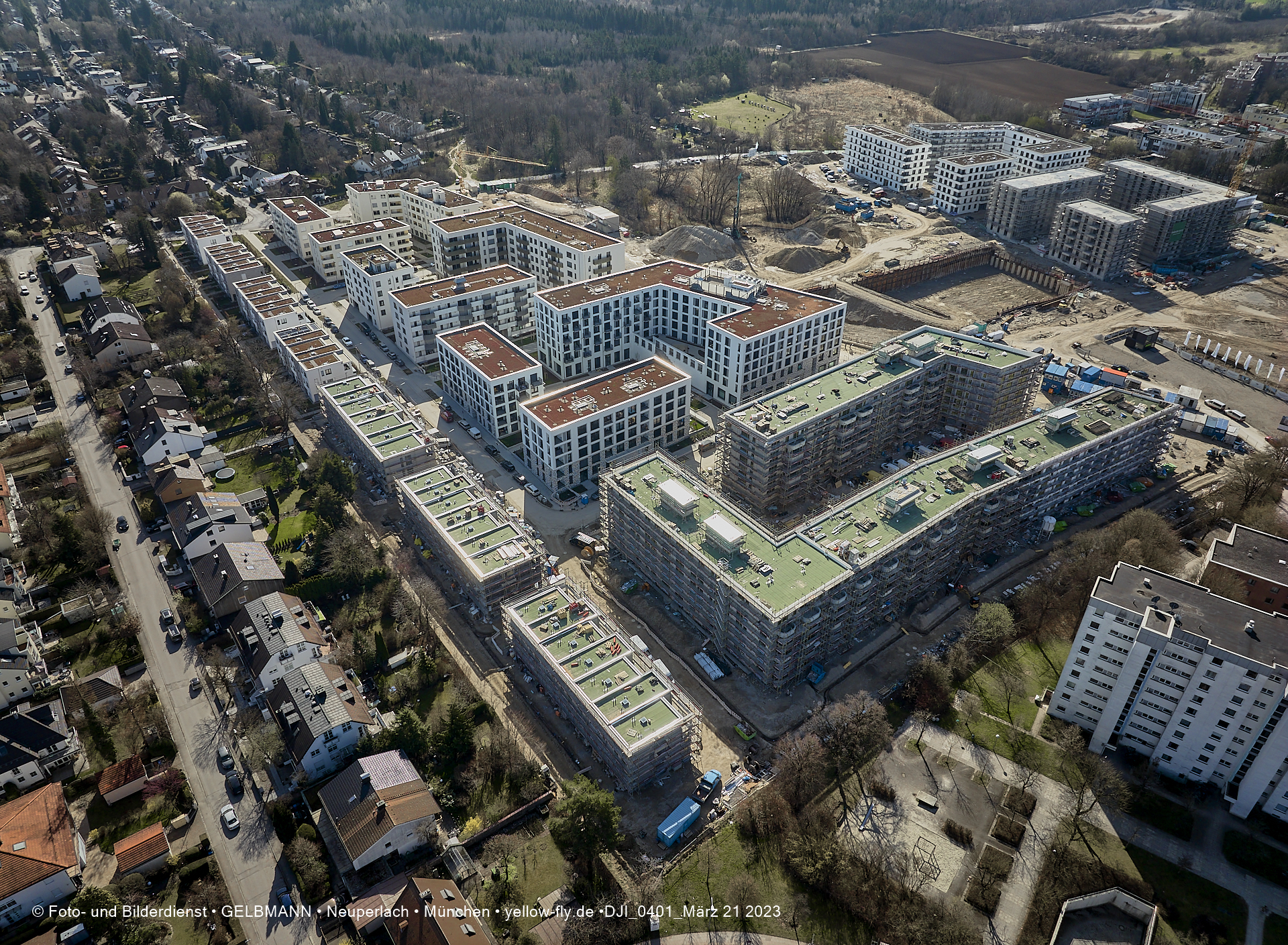 22.03.2023 - Baustele und Wohnanlage Alexisquartier